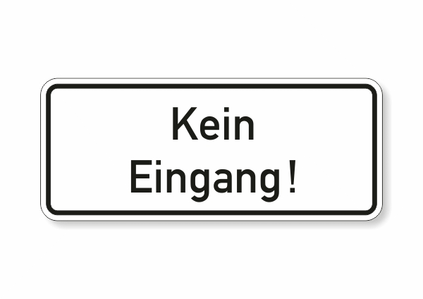 Kein Eingang