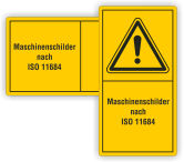 Maschinenschilder nach ISO 11684